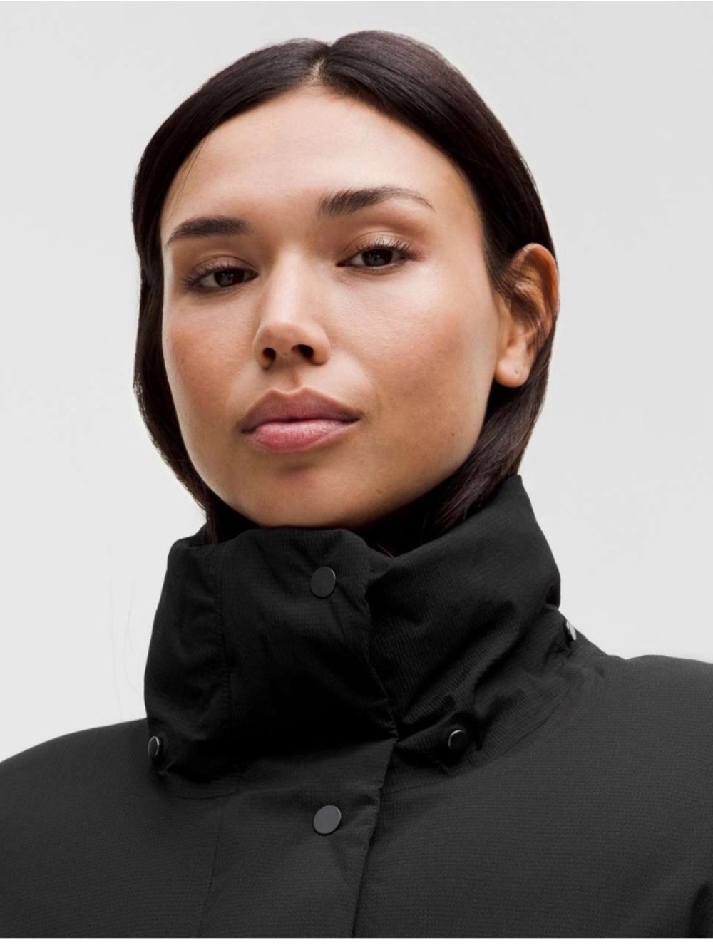 Lululemon Waterproof Down Long Parka Black Size XL Calf Length Winter Coat - Picture 6 of 12